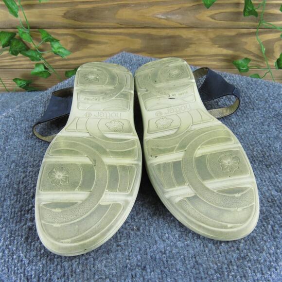 Hotter Women's Jenna Gladiator Blue‎ Leather Sz 8.5 Medium Used 2025 - Picture 7 of 7